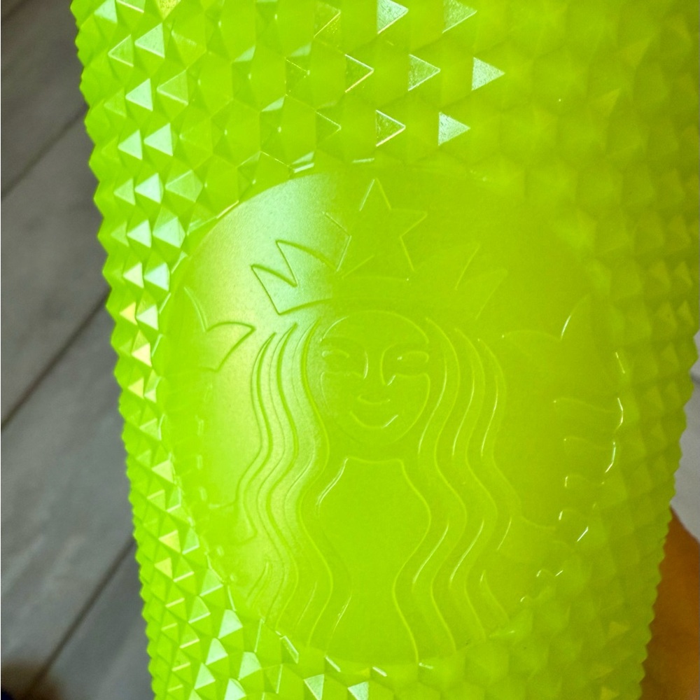 Starbucks Bright Green Textured Tumbler - Picture 2 of 8
